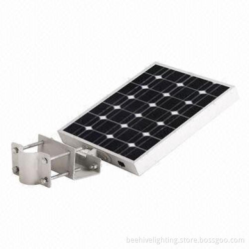 All-in-one Integrated Solar Garden Light with 8W Power, -30 to 70°C Working Temperature